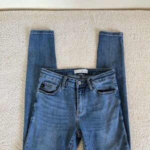 KanCan Classic Blue cotton STRECH Skinny Jeans (size 5)